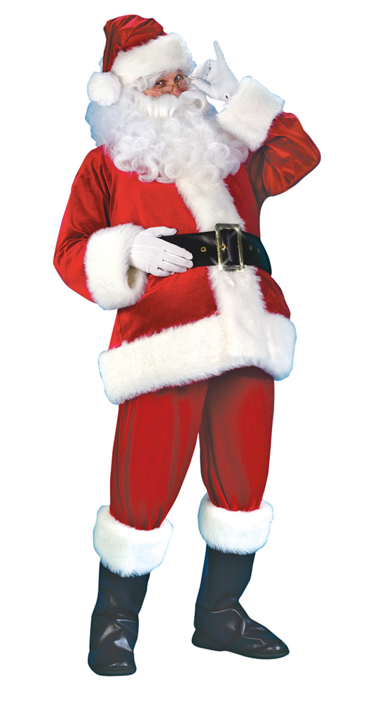 Velour Santa Suit P7501